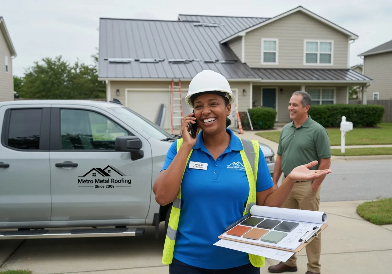 Storm Damage Metal Roof Repair in Bayboro, NC